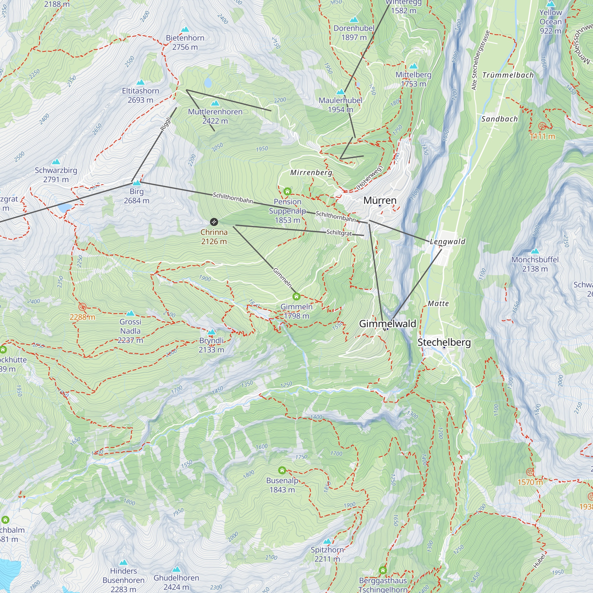 Gimmeln map