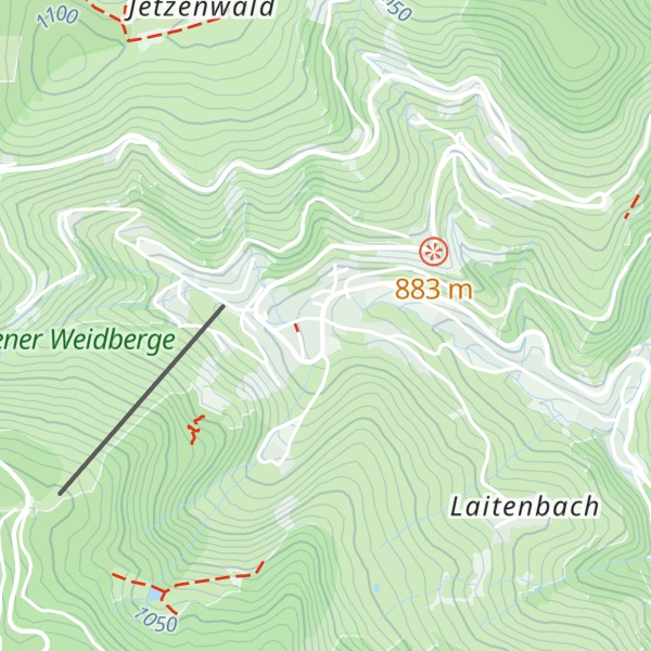 Map of Touristinformation Wieden
