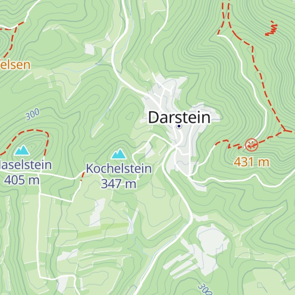 Map of Kochelsteinhütte