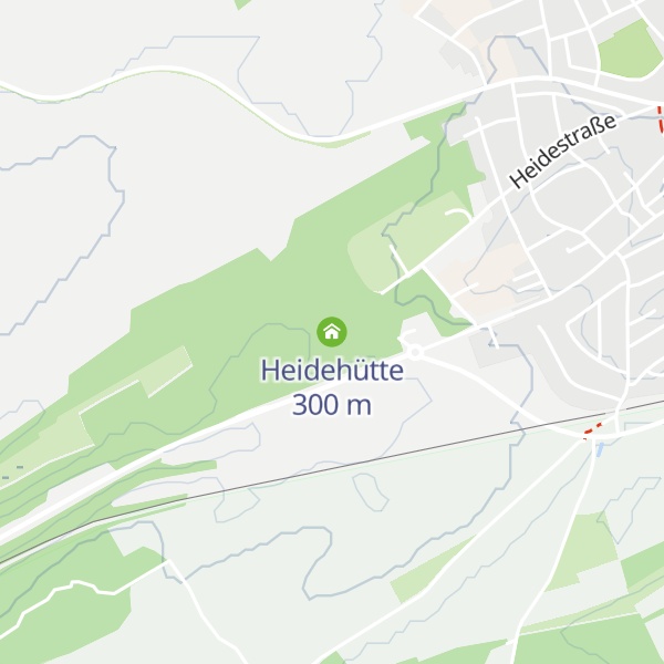 Map of Heidehütte