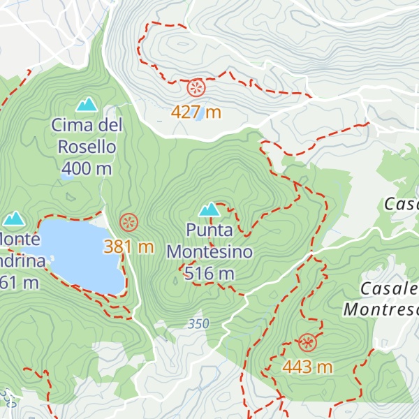 Map of Punta Montesino