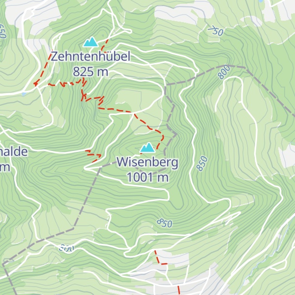 Map of Wisenberg