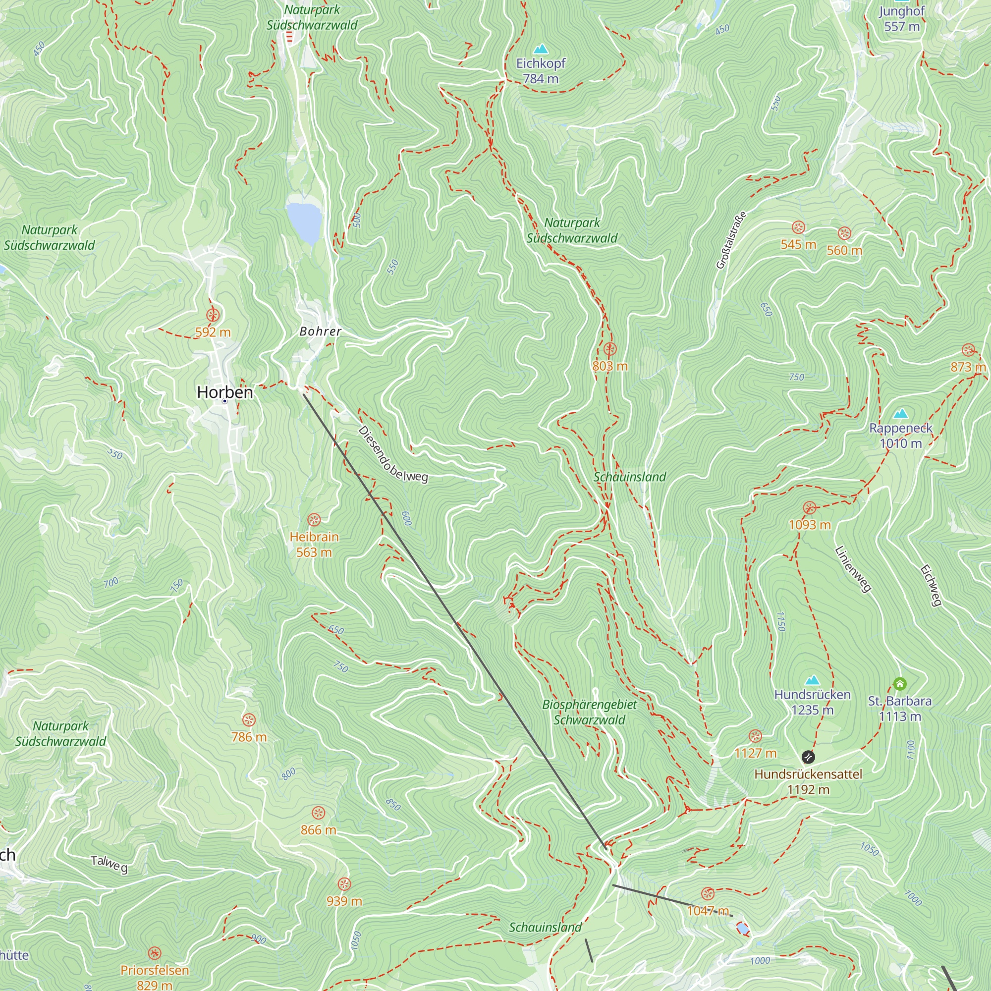 Dießendobelhütte map