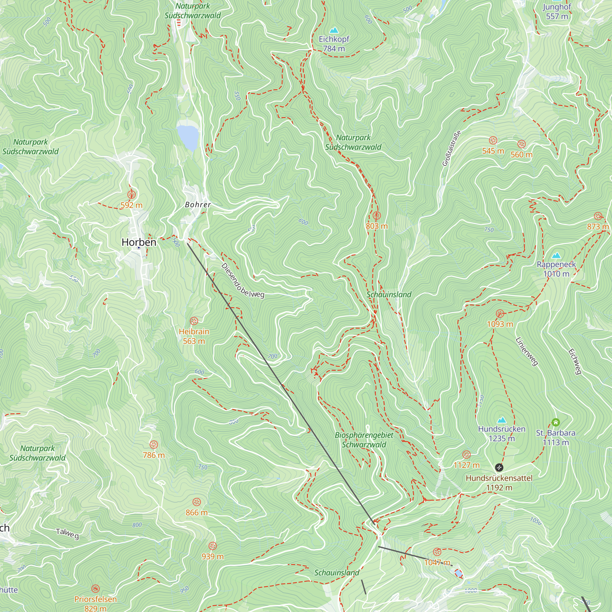 Dießendobelhütte map