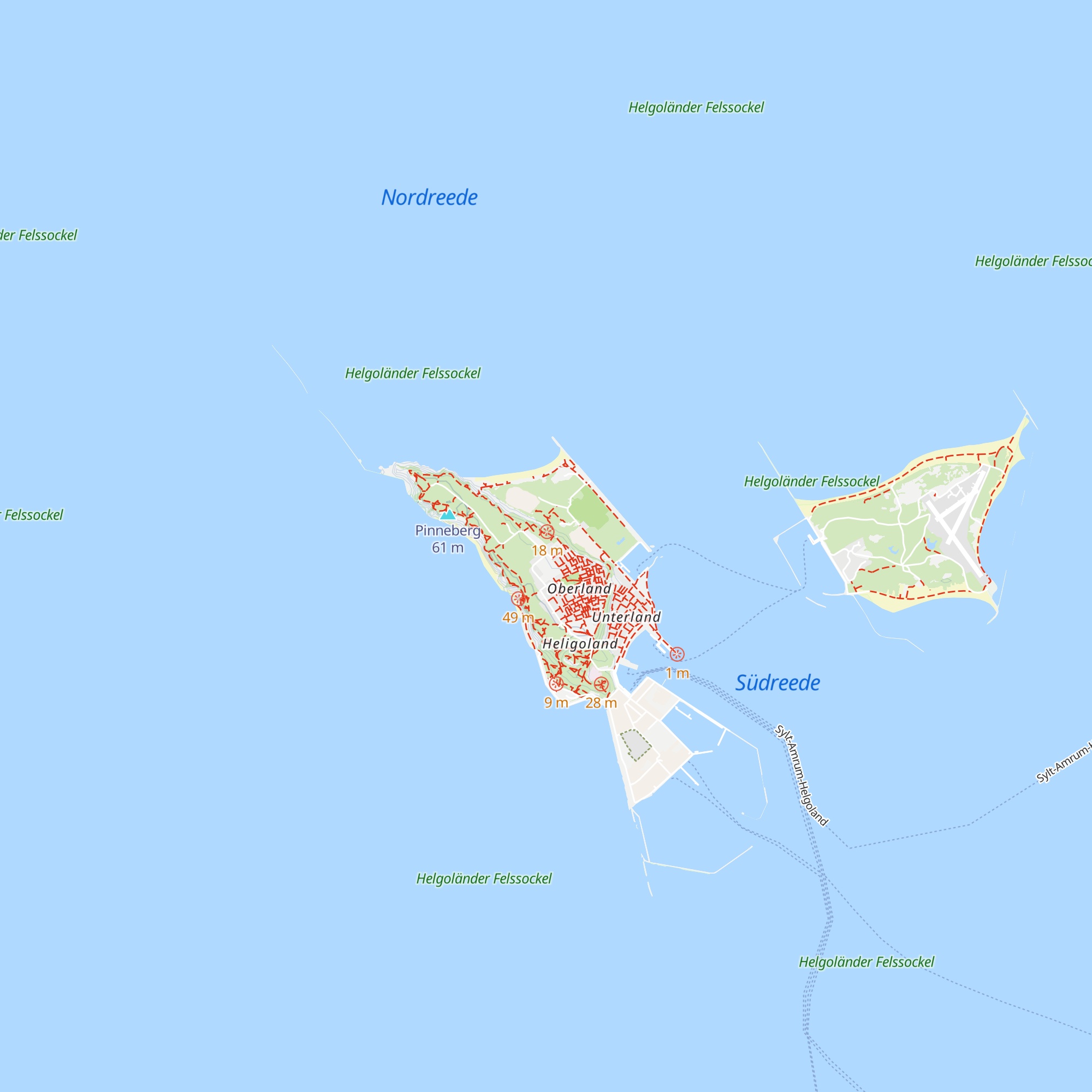 Beringerhütte map
