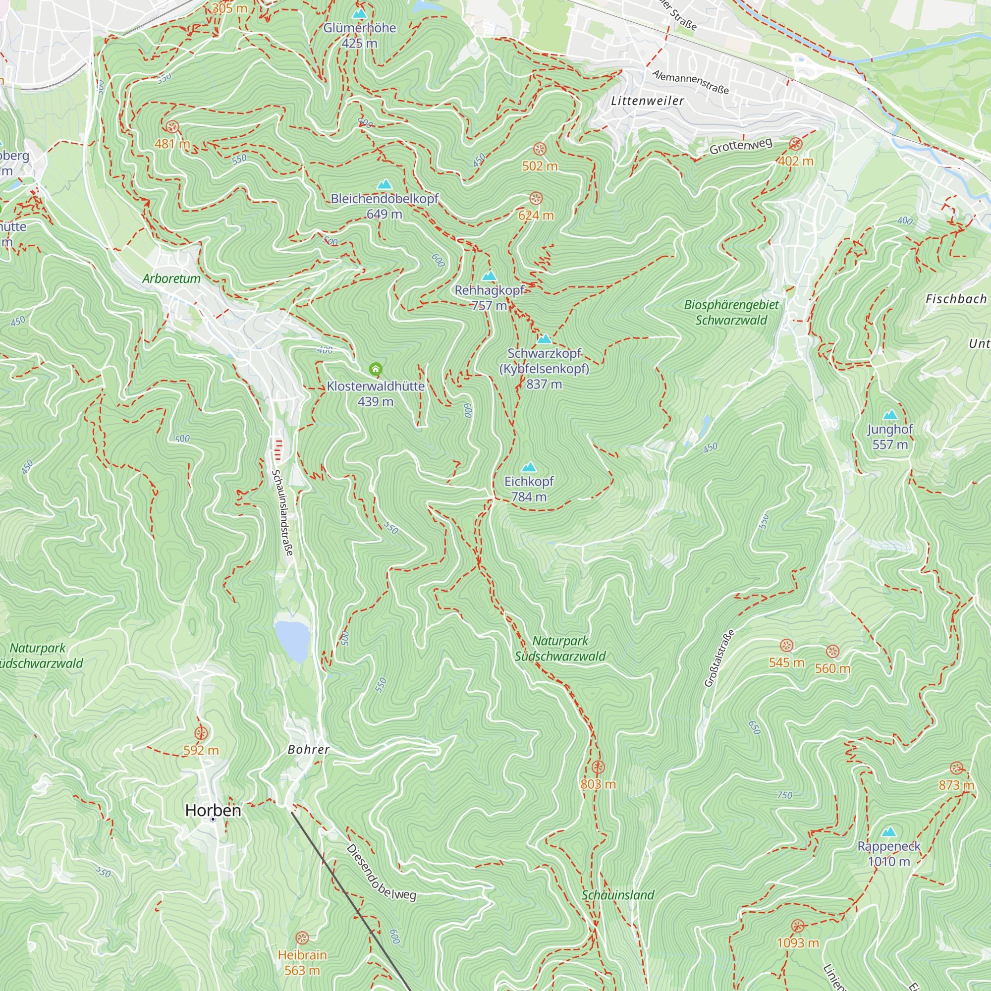 Sohlackerhütte map