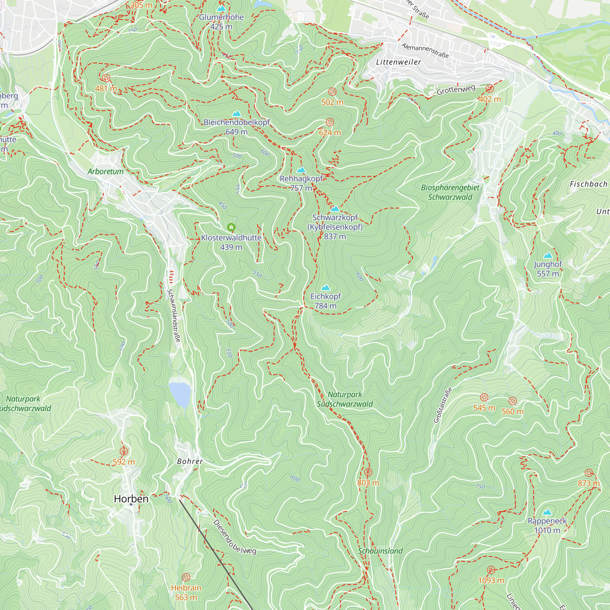 Sohlackerhütte map