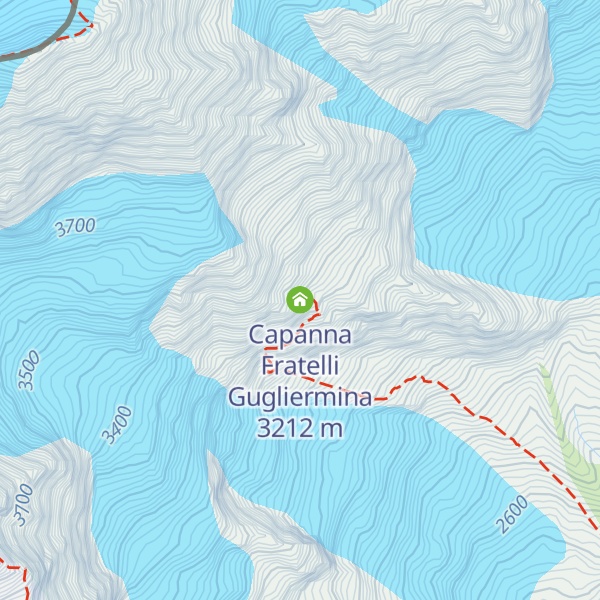 Map of Capanna Fratelli Gugliermina