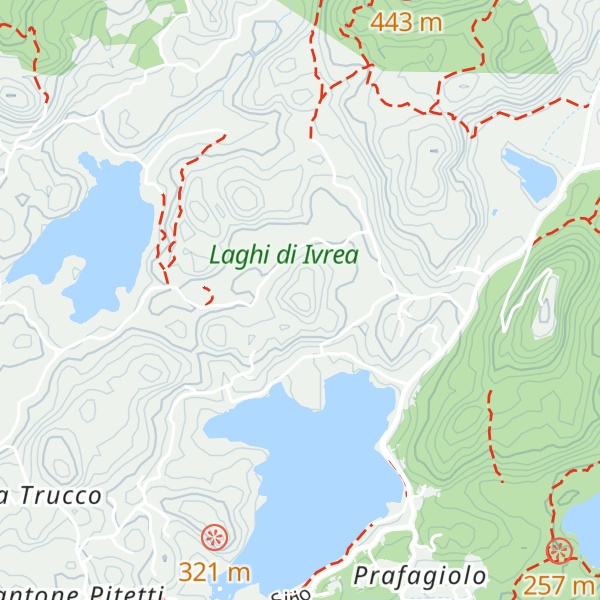 Map of Monte di Prelle