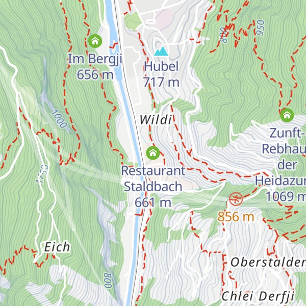 Map of Restaurant Staldbach