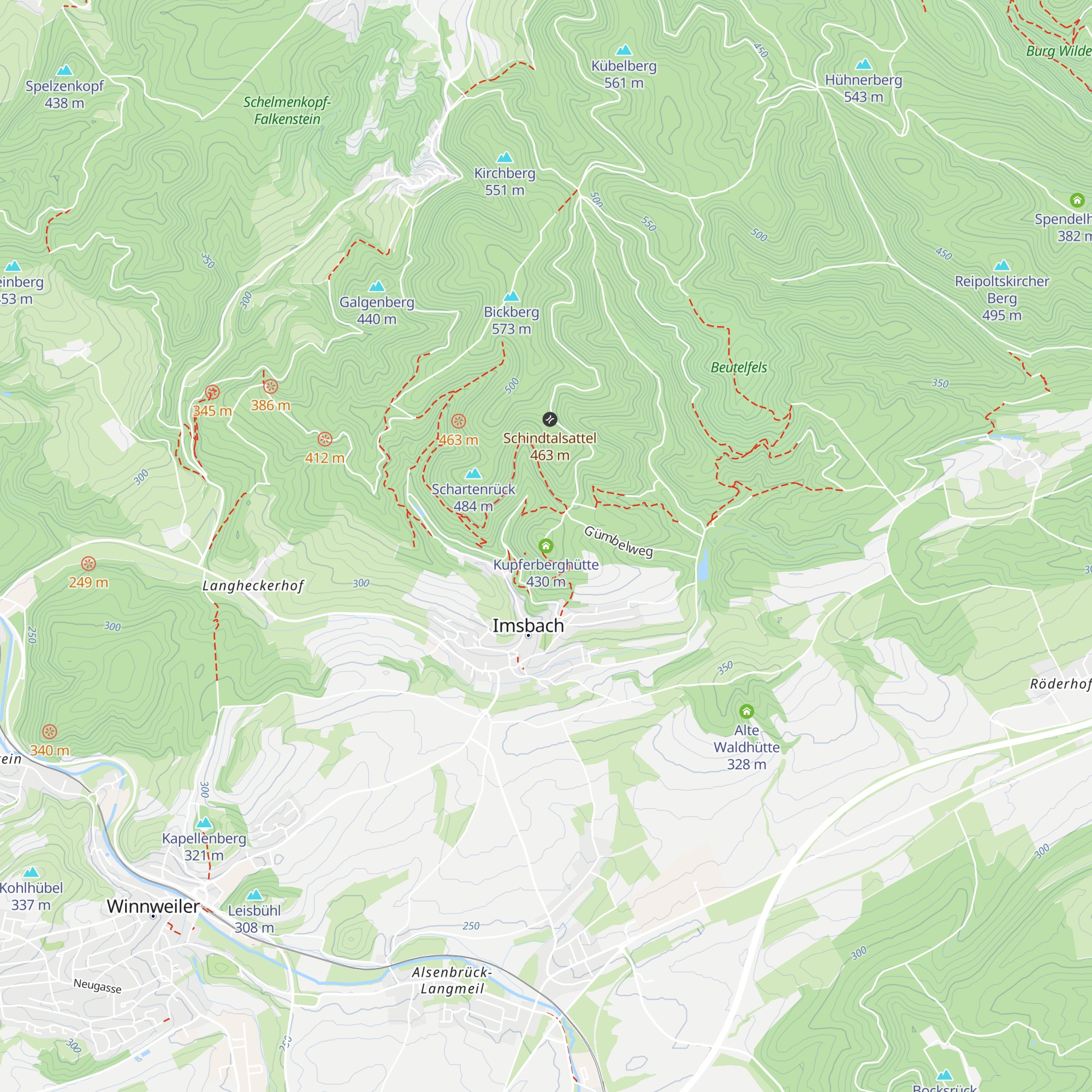 Kupferberghütte map