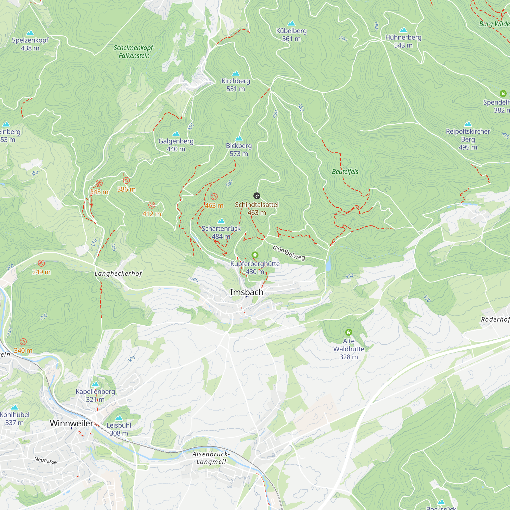 Kupferberghütte map