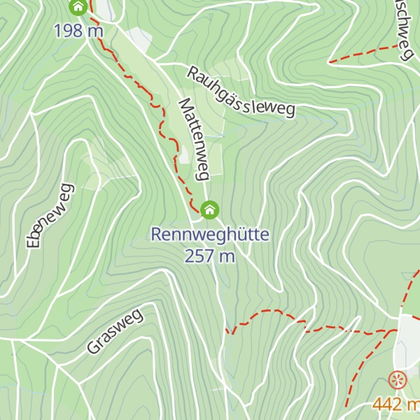 Map of Rennweghütte