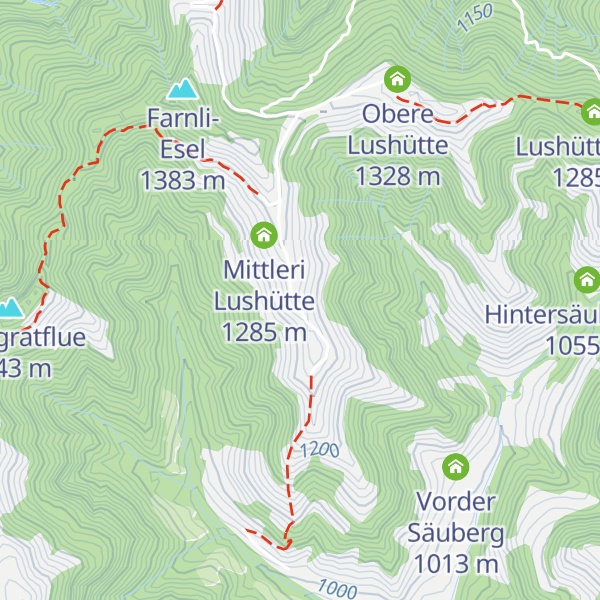 Map of Lushütte