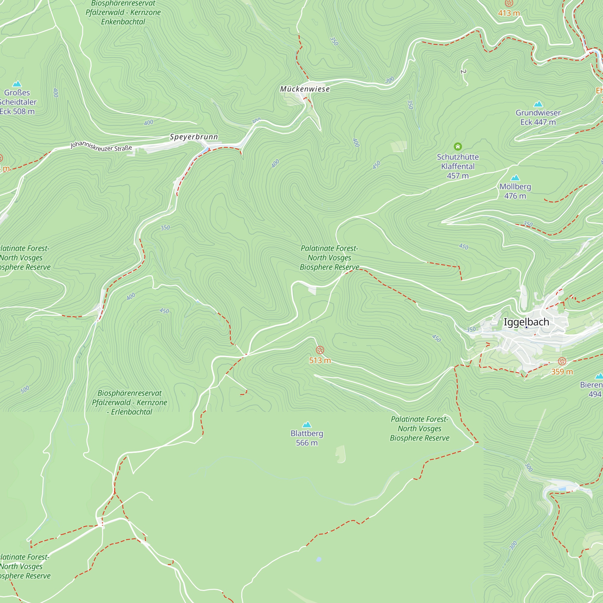 Lönshütte map