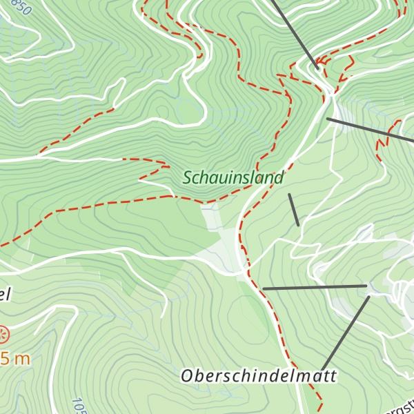 Map of Berghaus Freiburg