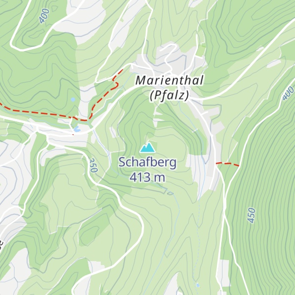 Map of Schafberg