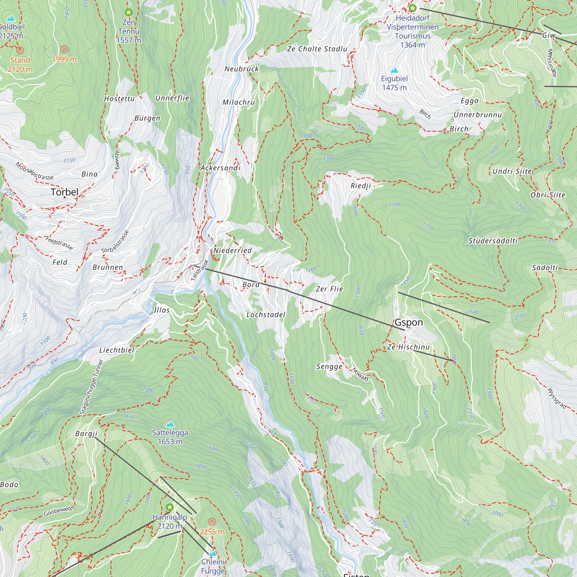Tanne map