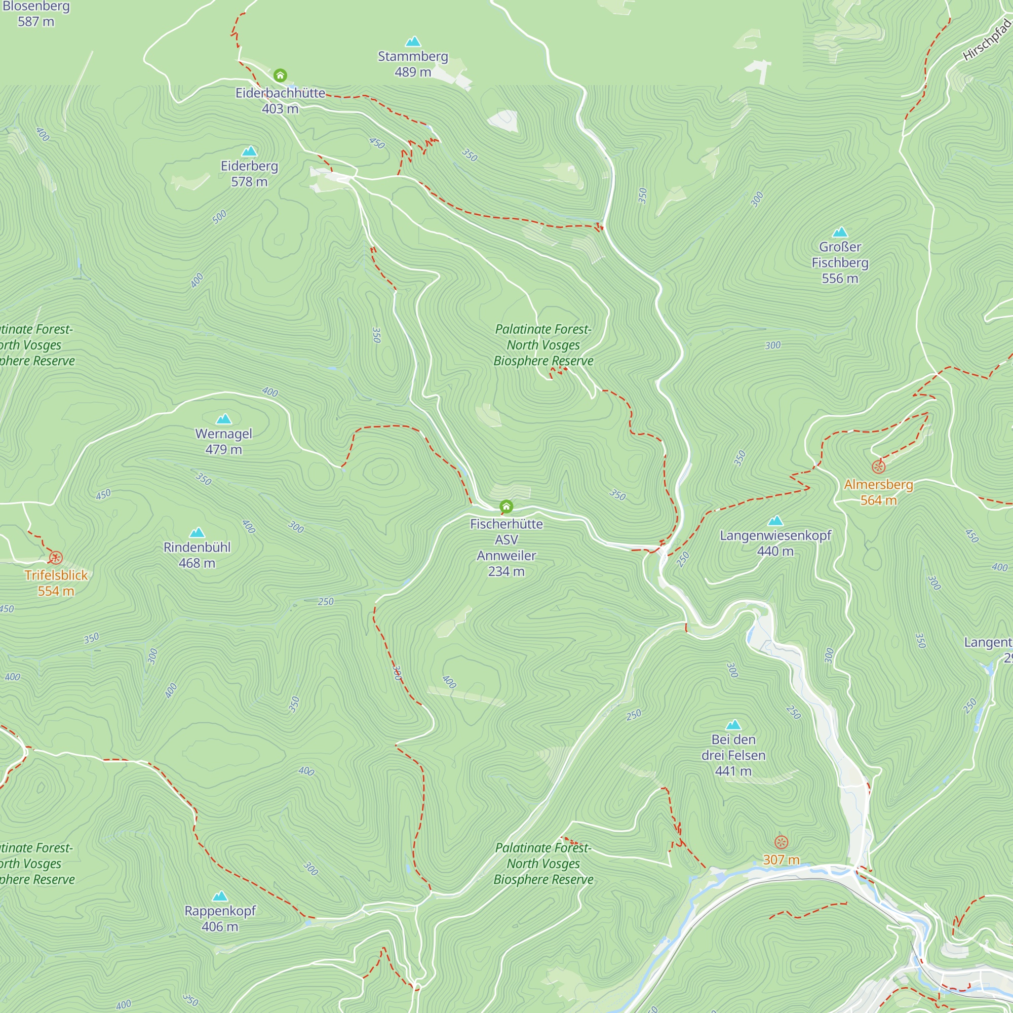 Fischerhütte ASV Annweiler map