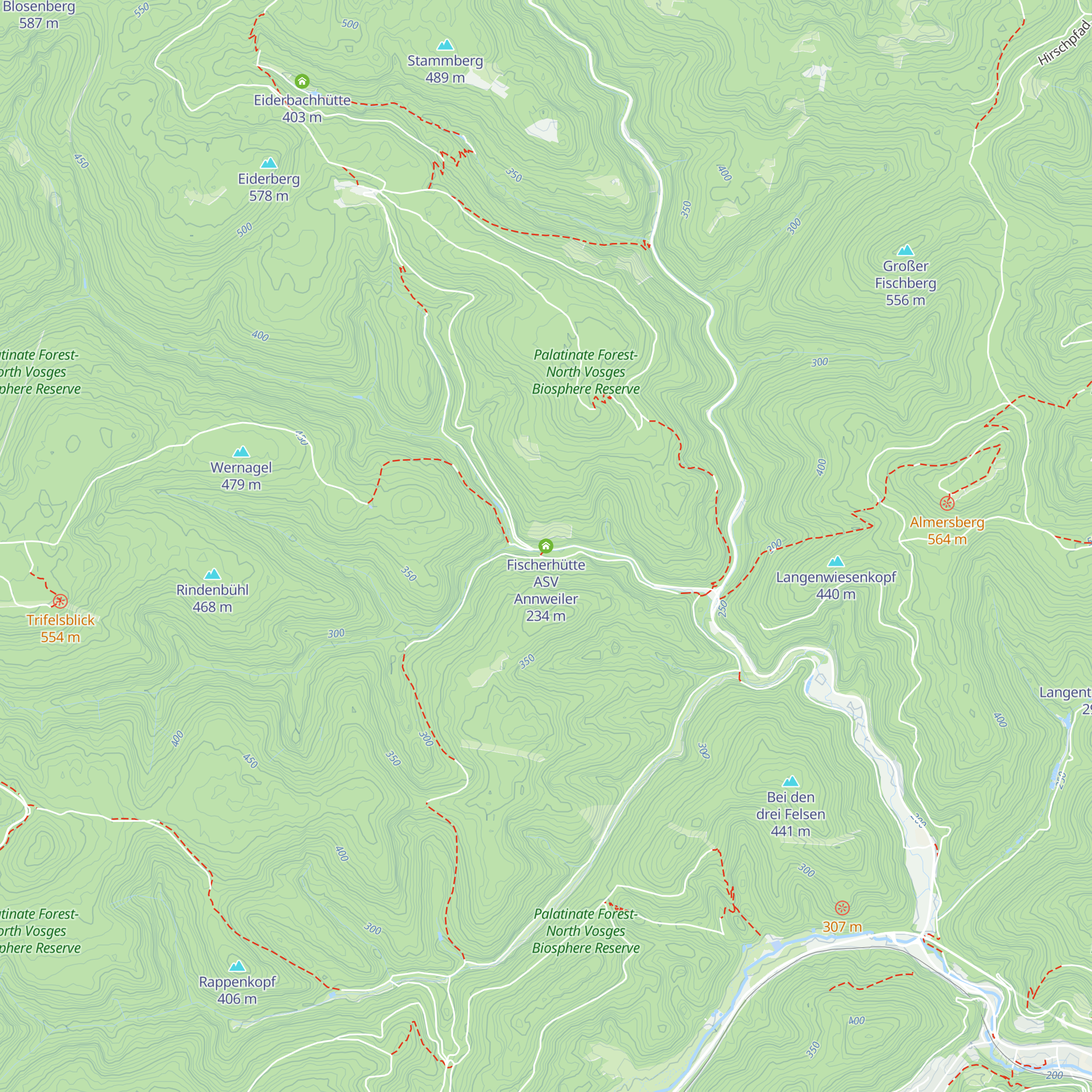 Fischerhütte ASV Annweiler map