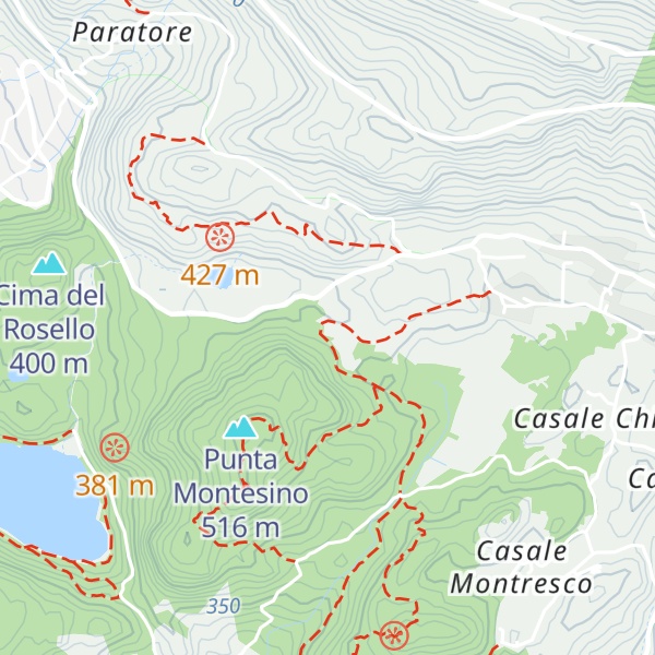 Map of B&B La Campagnetta