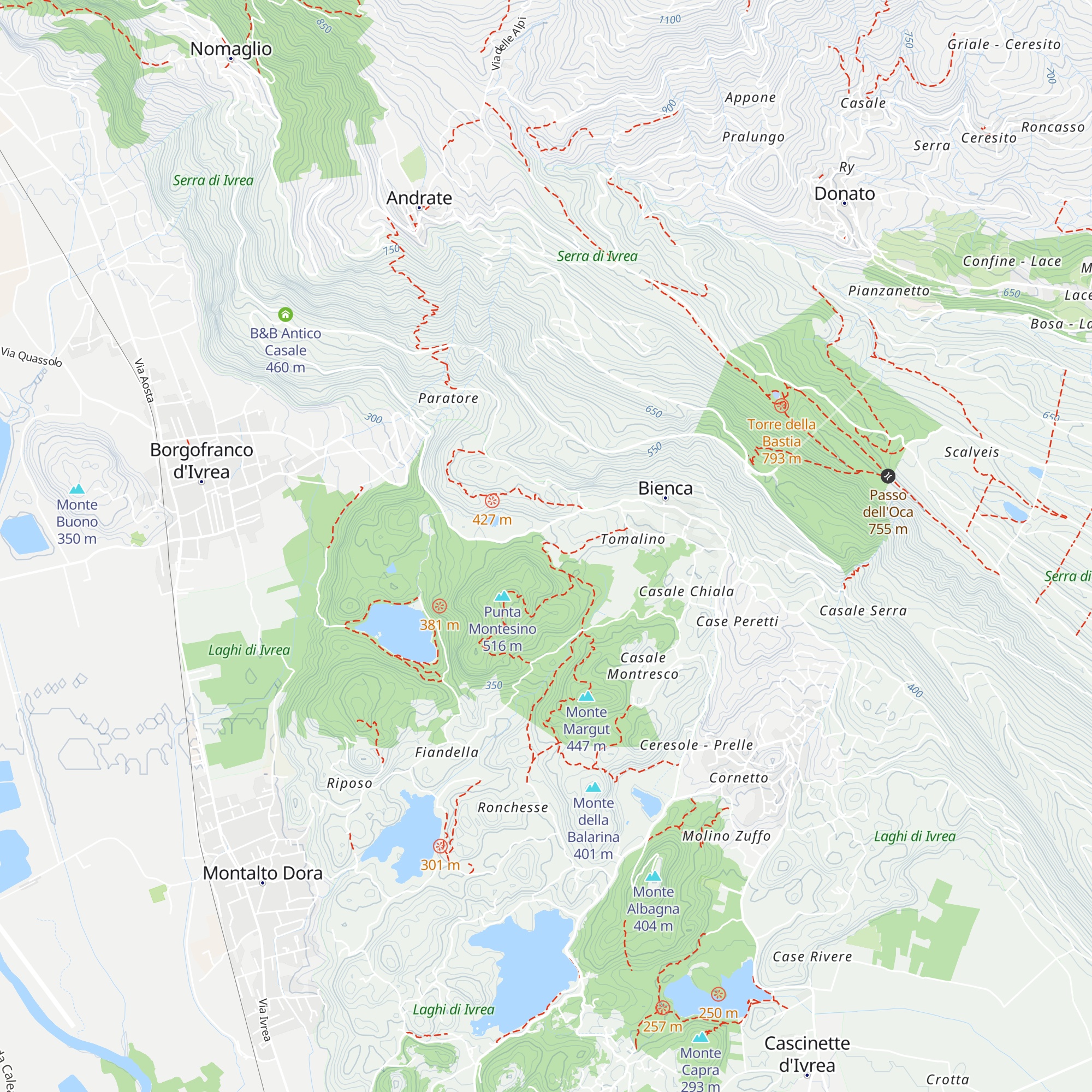 B&B La Campagnetta map