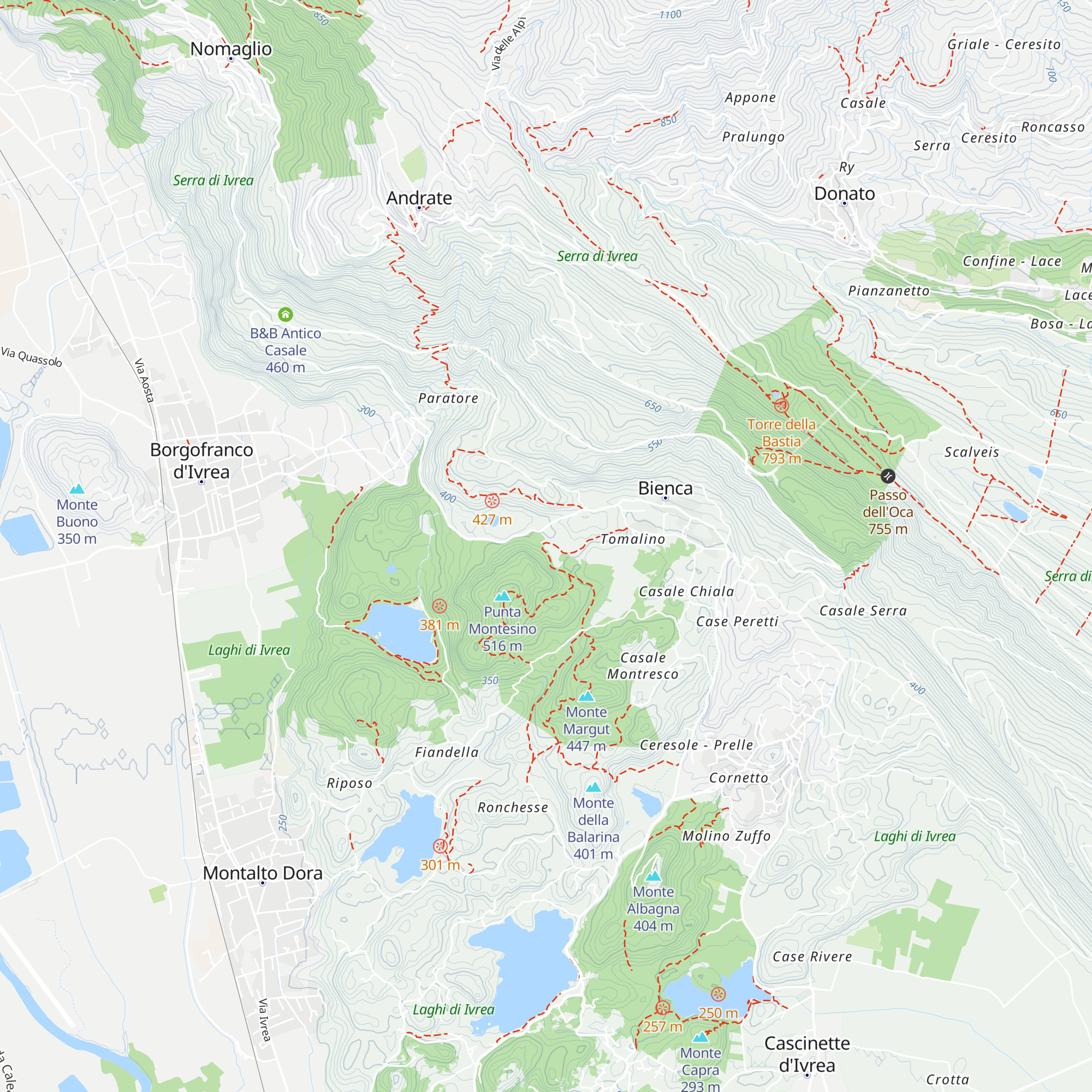 B&B La Campagnetta map