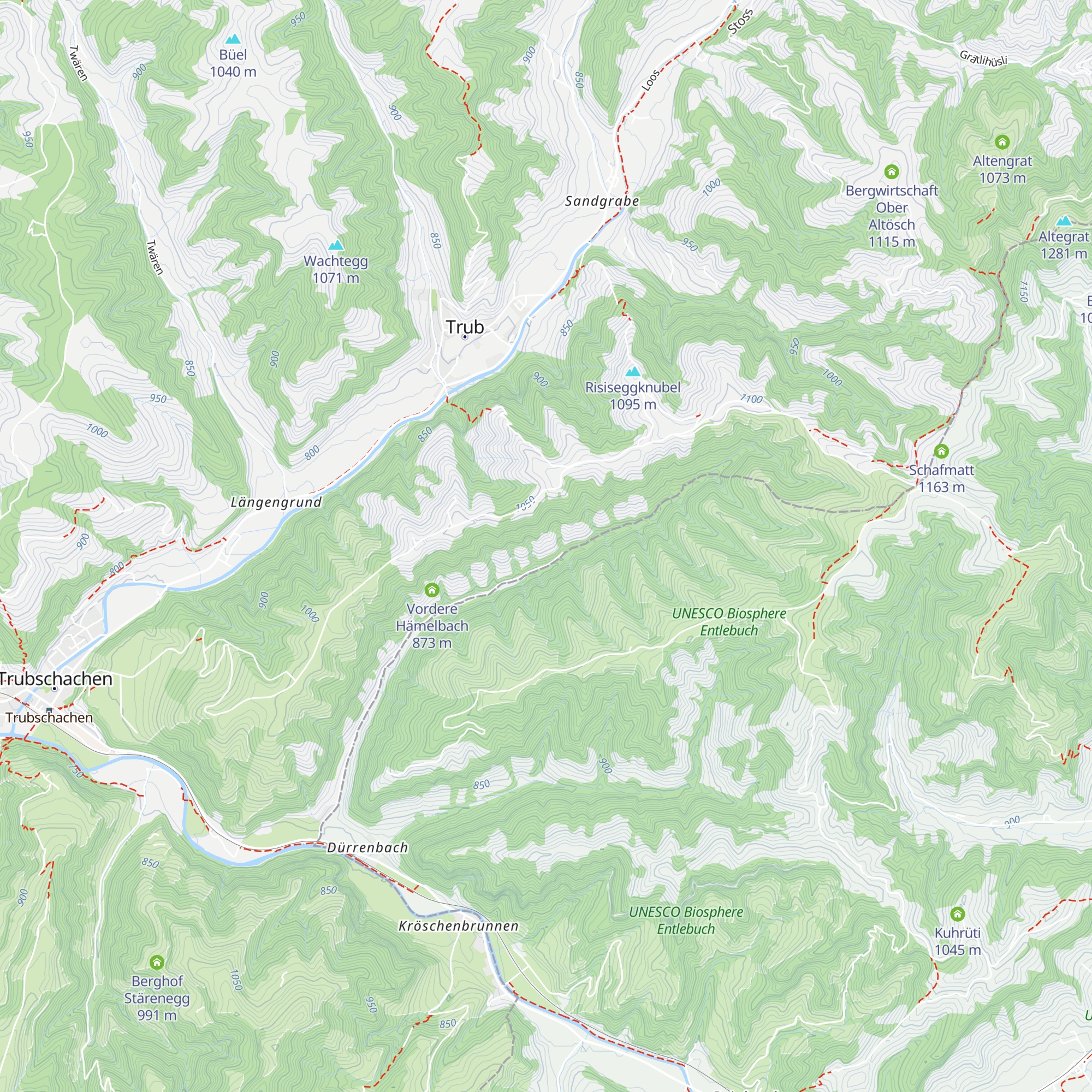Hämelbachberg map