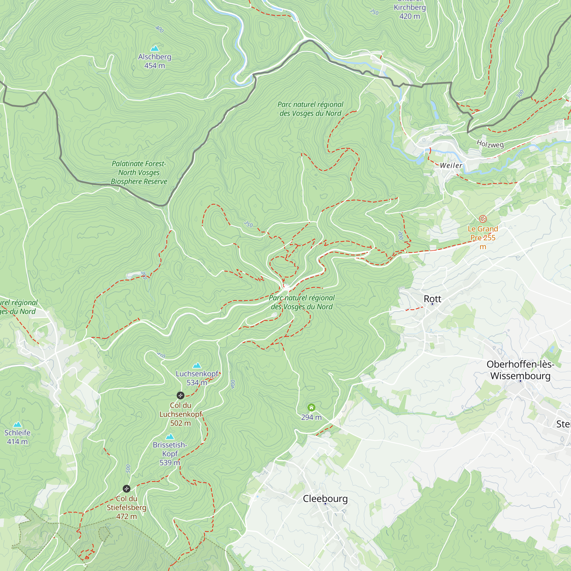 Refuge de Pigeonnier map