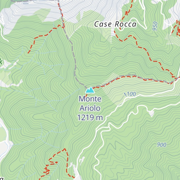 Map of Monte Ariolo