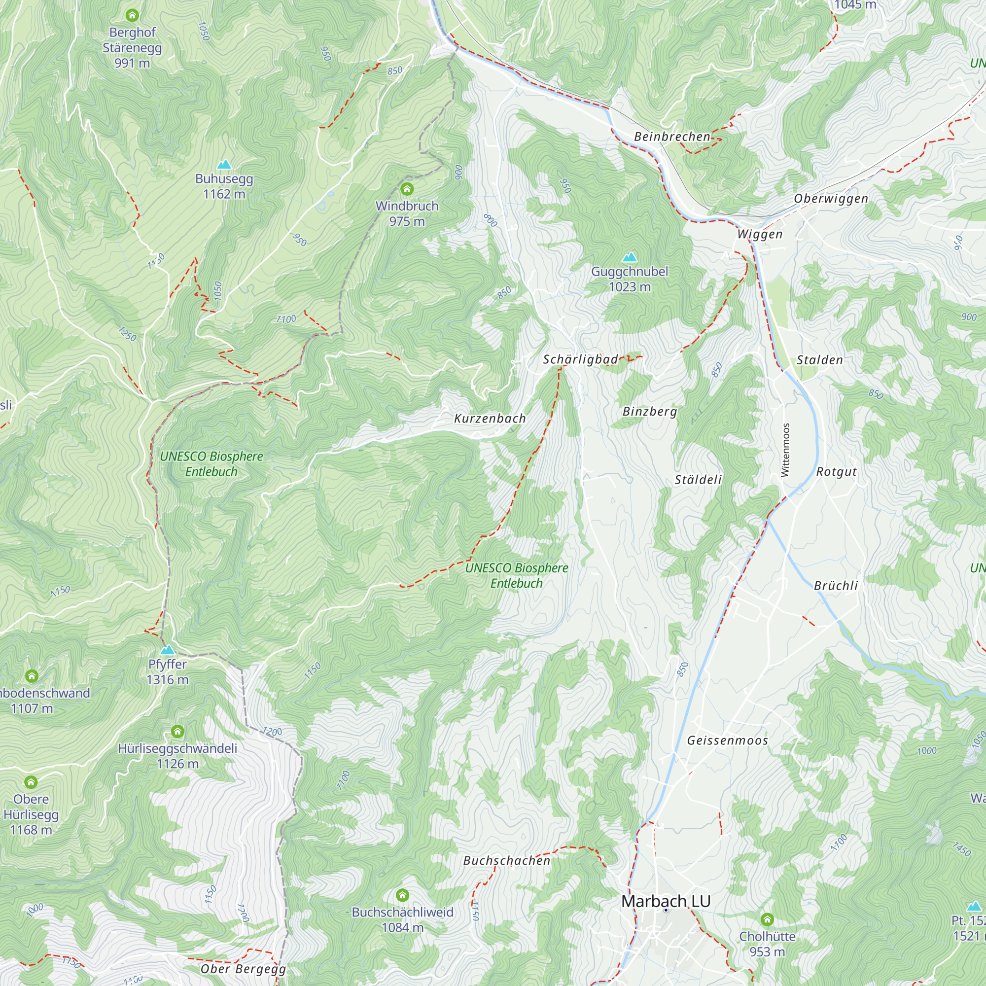 Schwand map