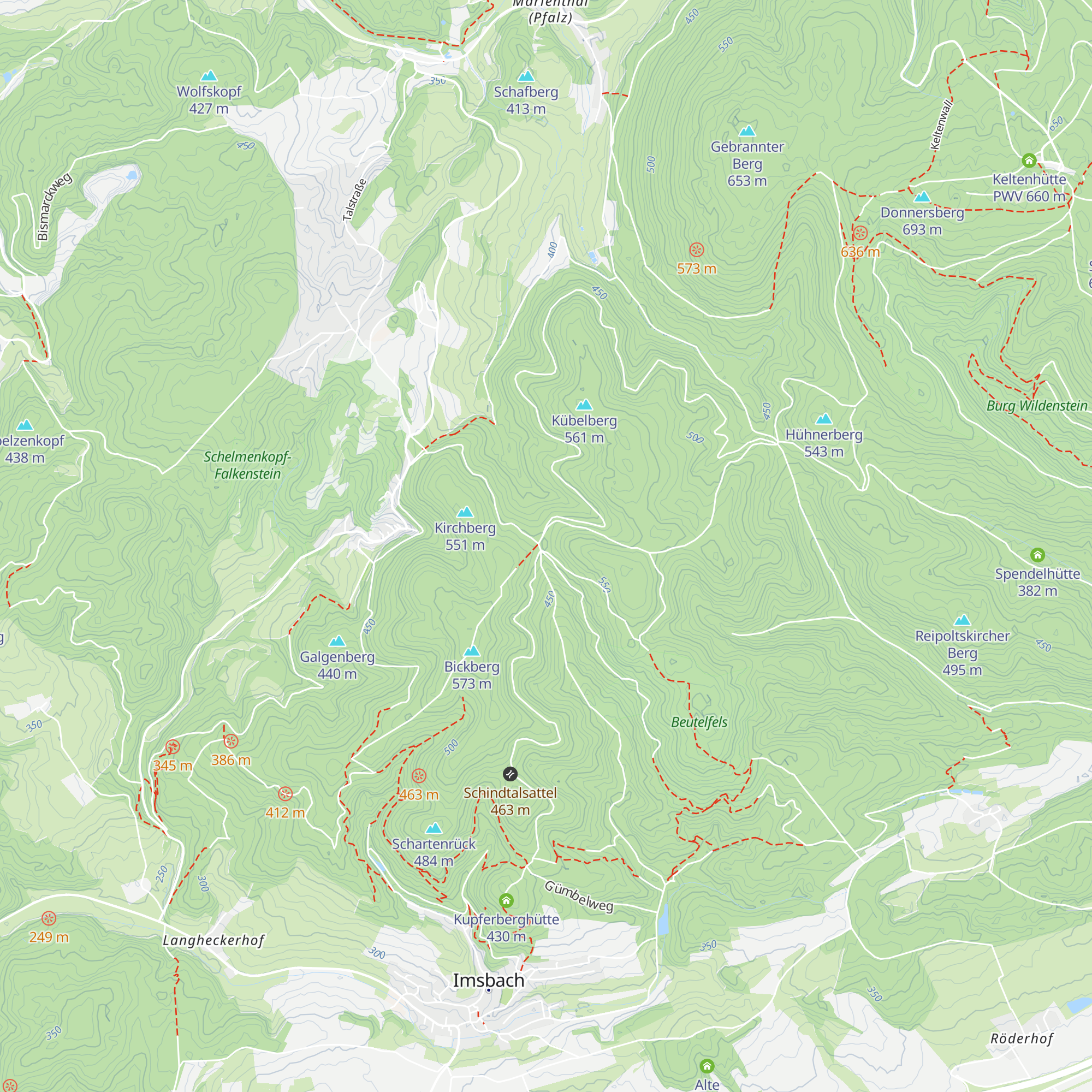 Kronbuchenhütte map