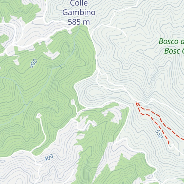 Map of Bric Martina