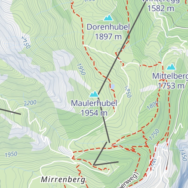 Map of Maulerhubel