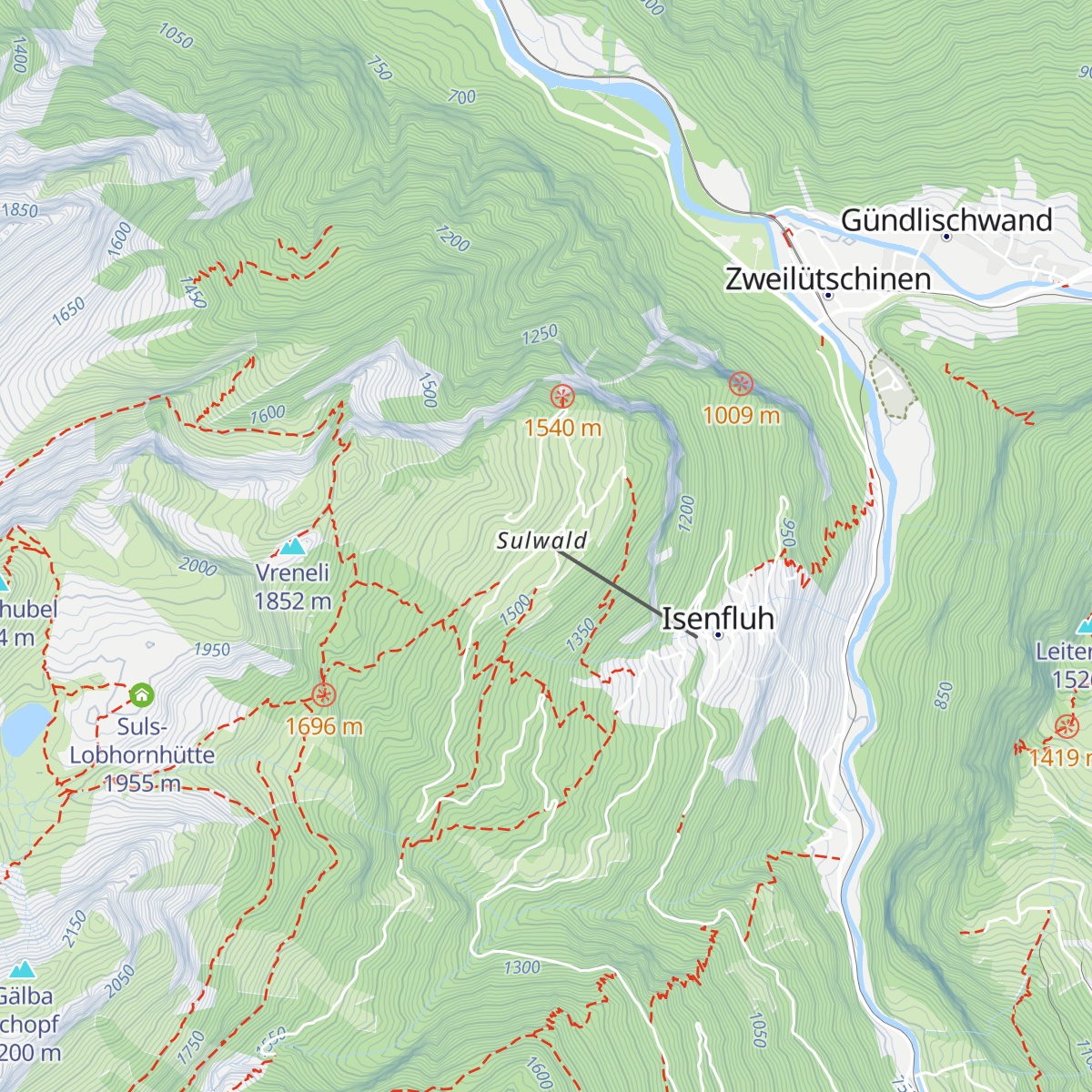 Sulwald-Stübli map