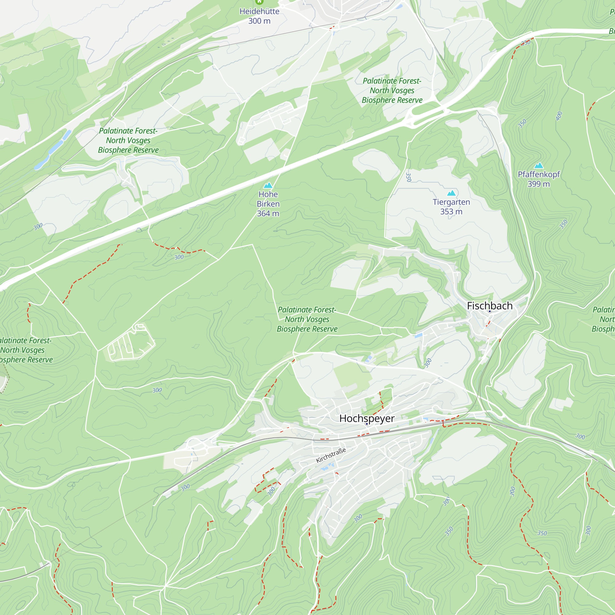 Frontalhütte map