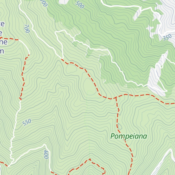 Map of Monte Croce