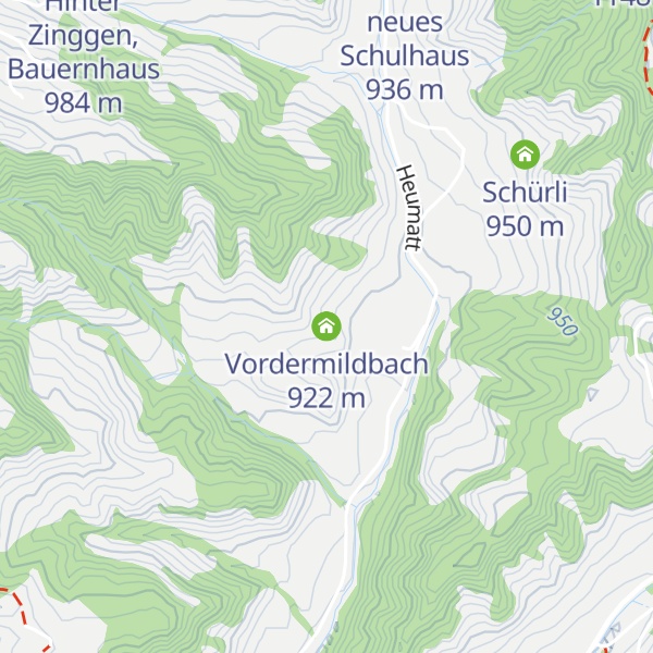 Map of Vordermildbach