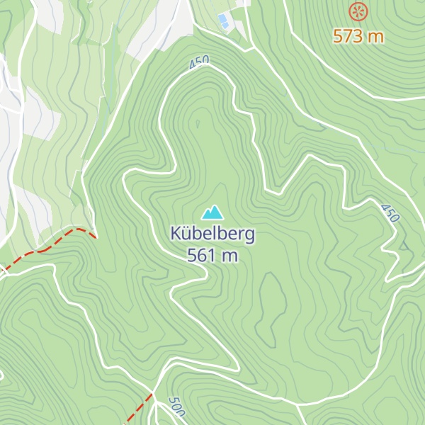 Map of Kübelberg