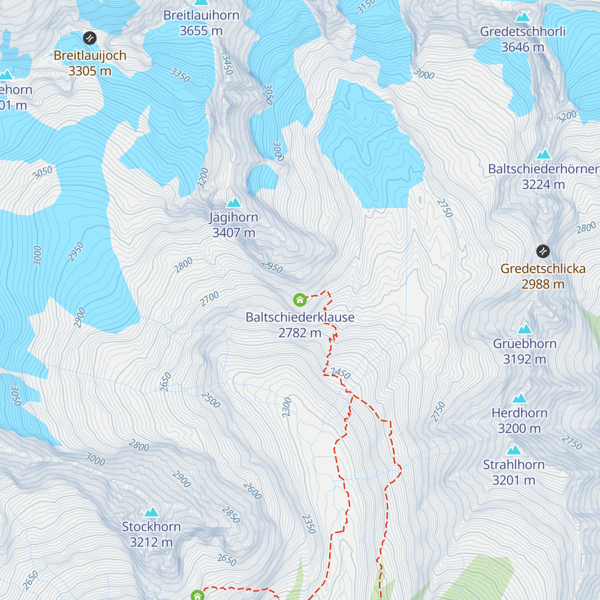 Baltschiederklause map