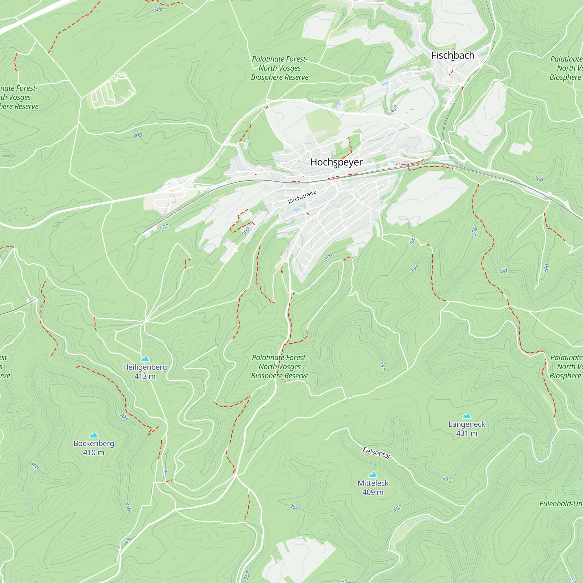 Leutenberger Hütte map