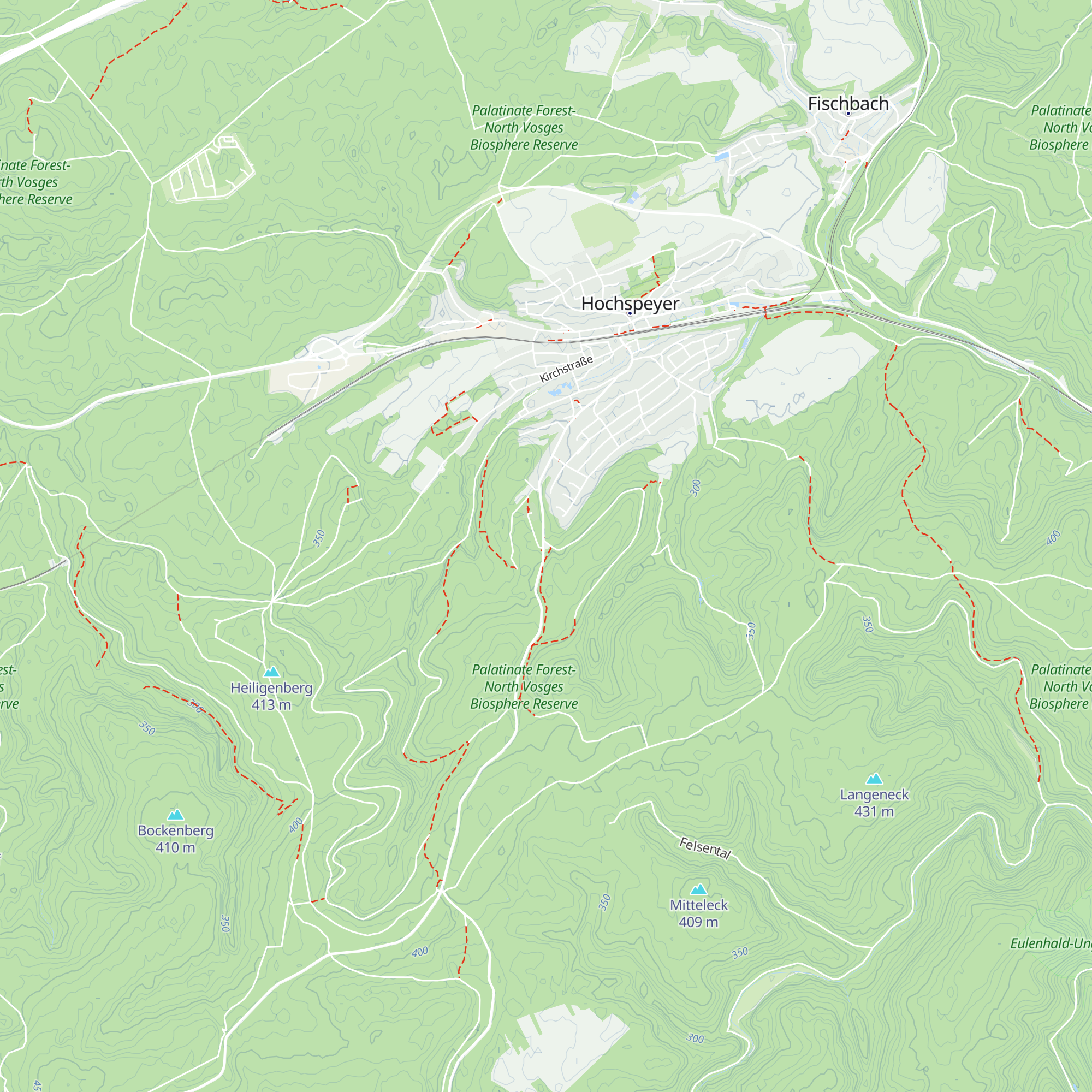 Leutenberger Hütte map