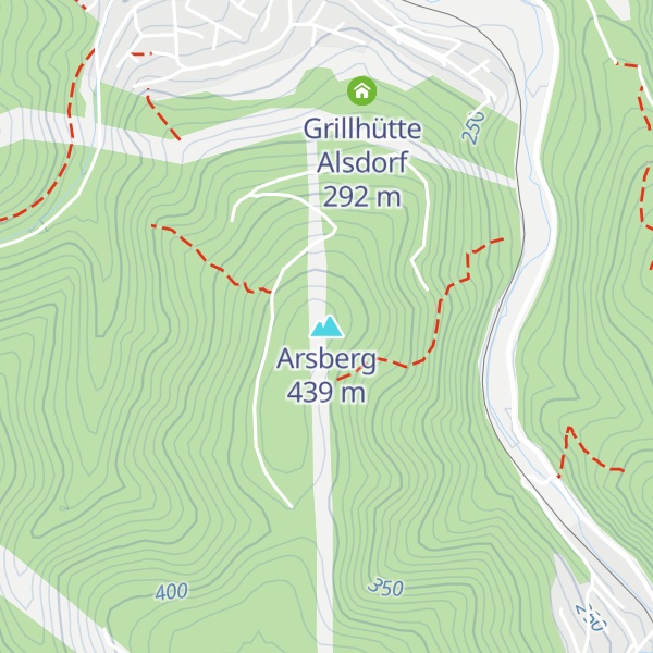 Map of Arsberg