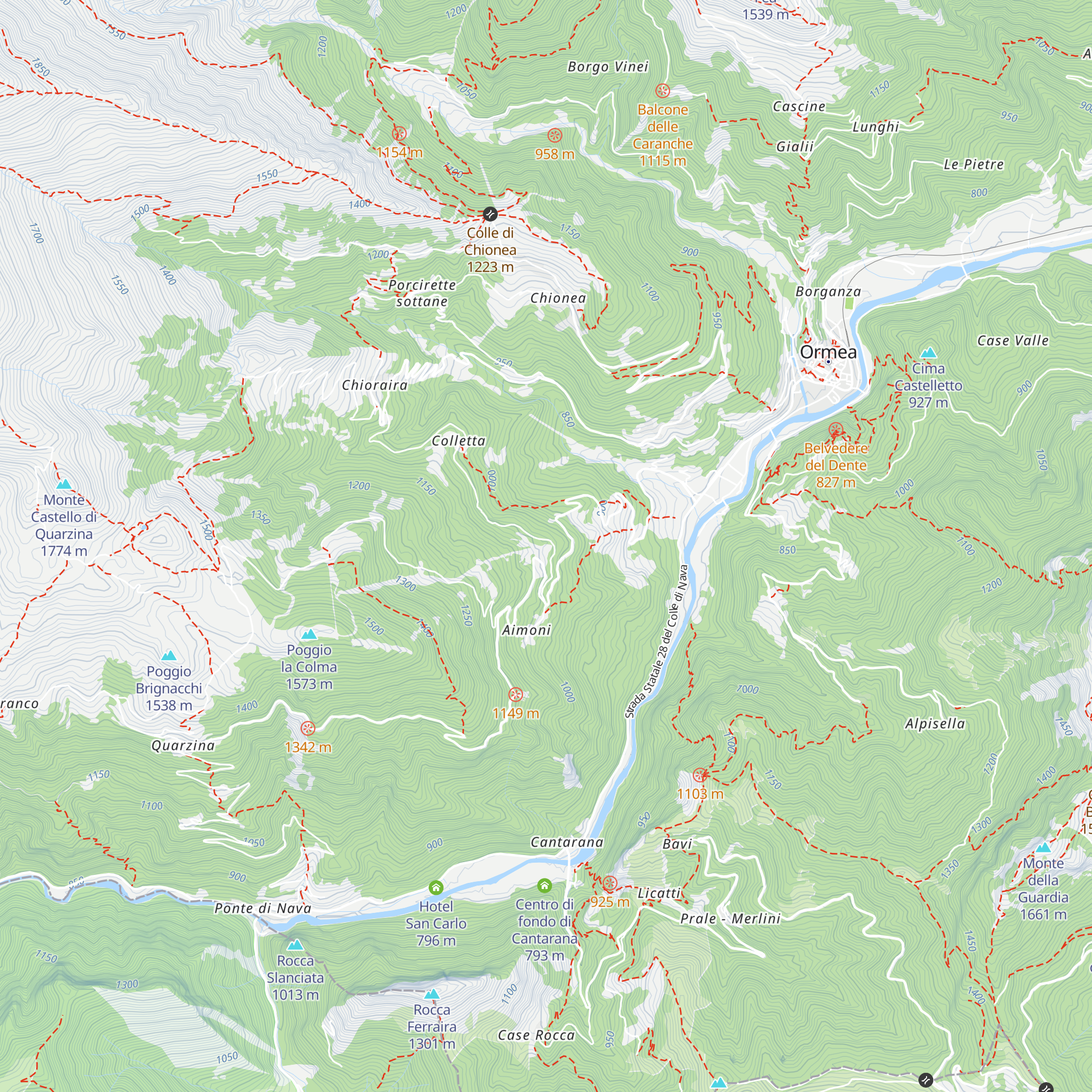 Albergo Ristorante Payarin map