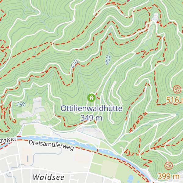 Map of Vogelsanghütte