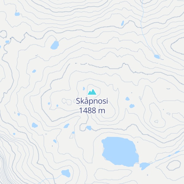 Map of Skåpnosi
