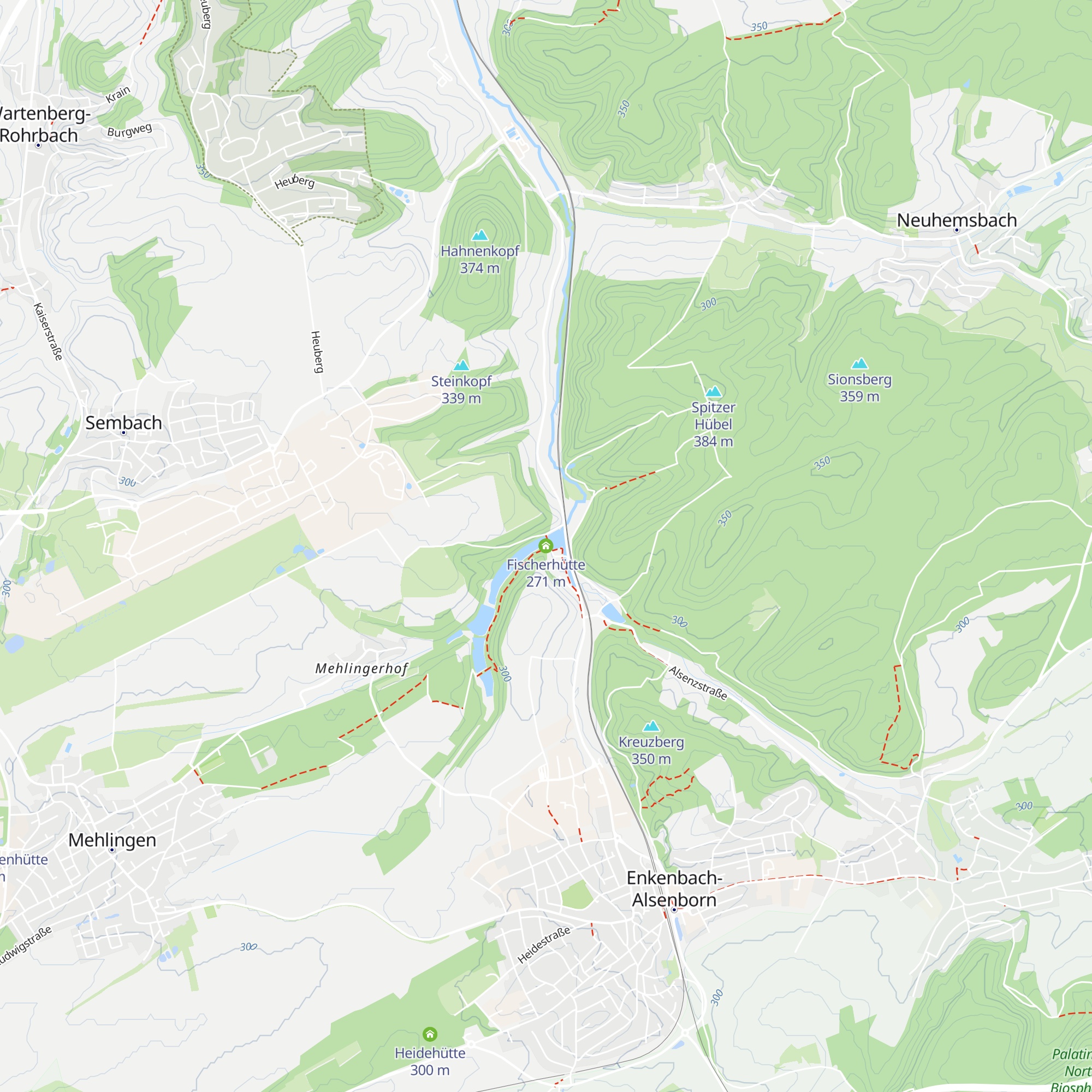 Fischerhütte map