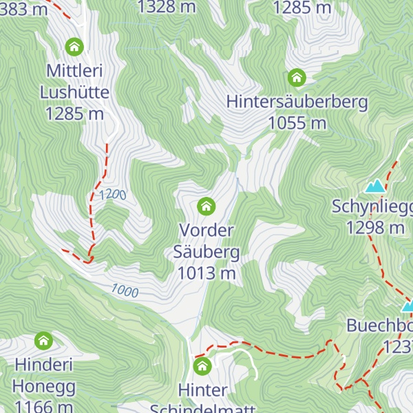 Map of Vorder Säuberg