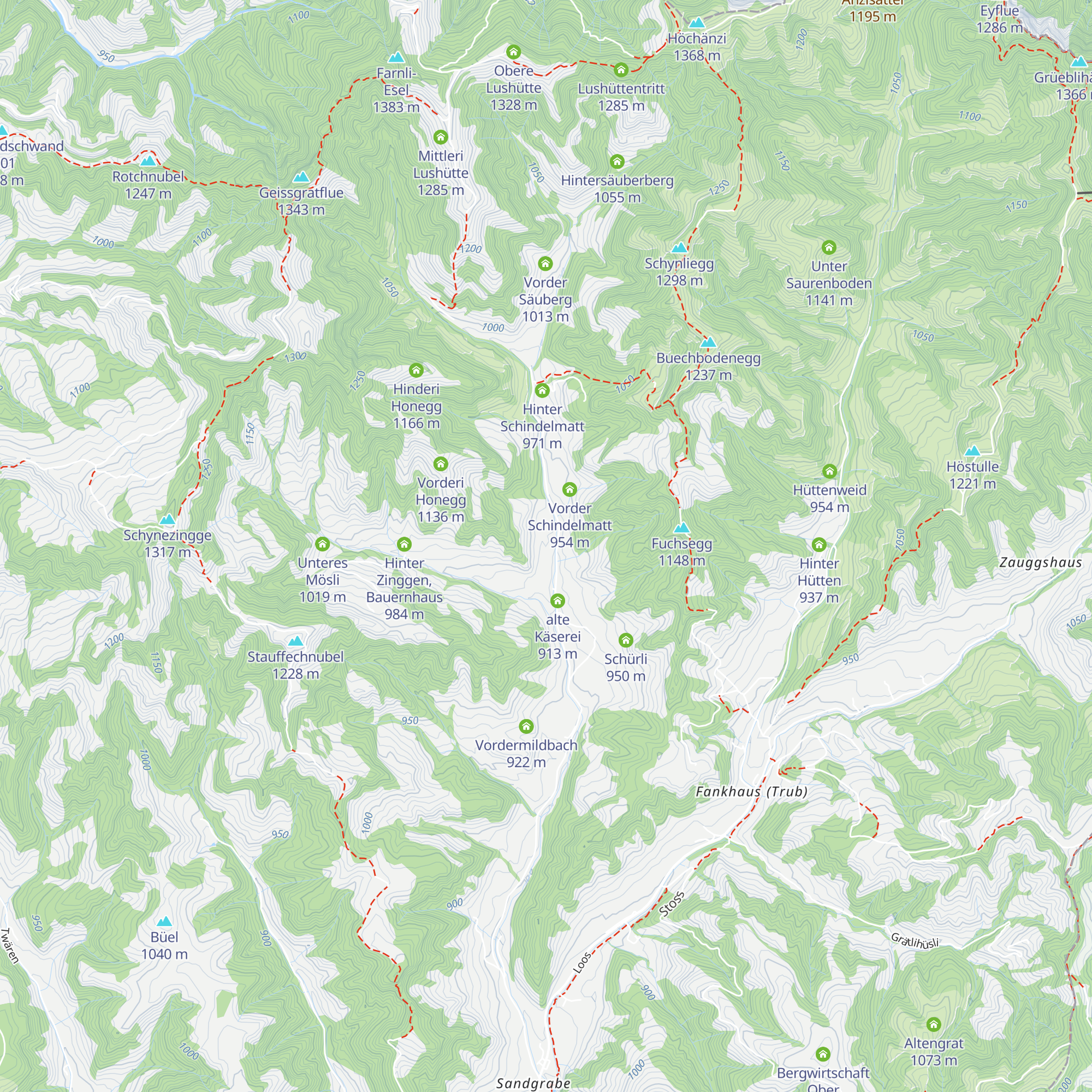 Thal map