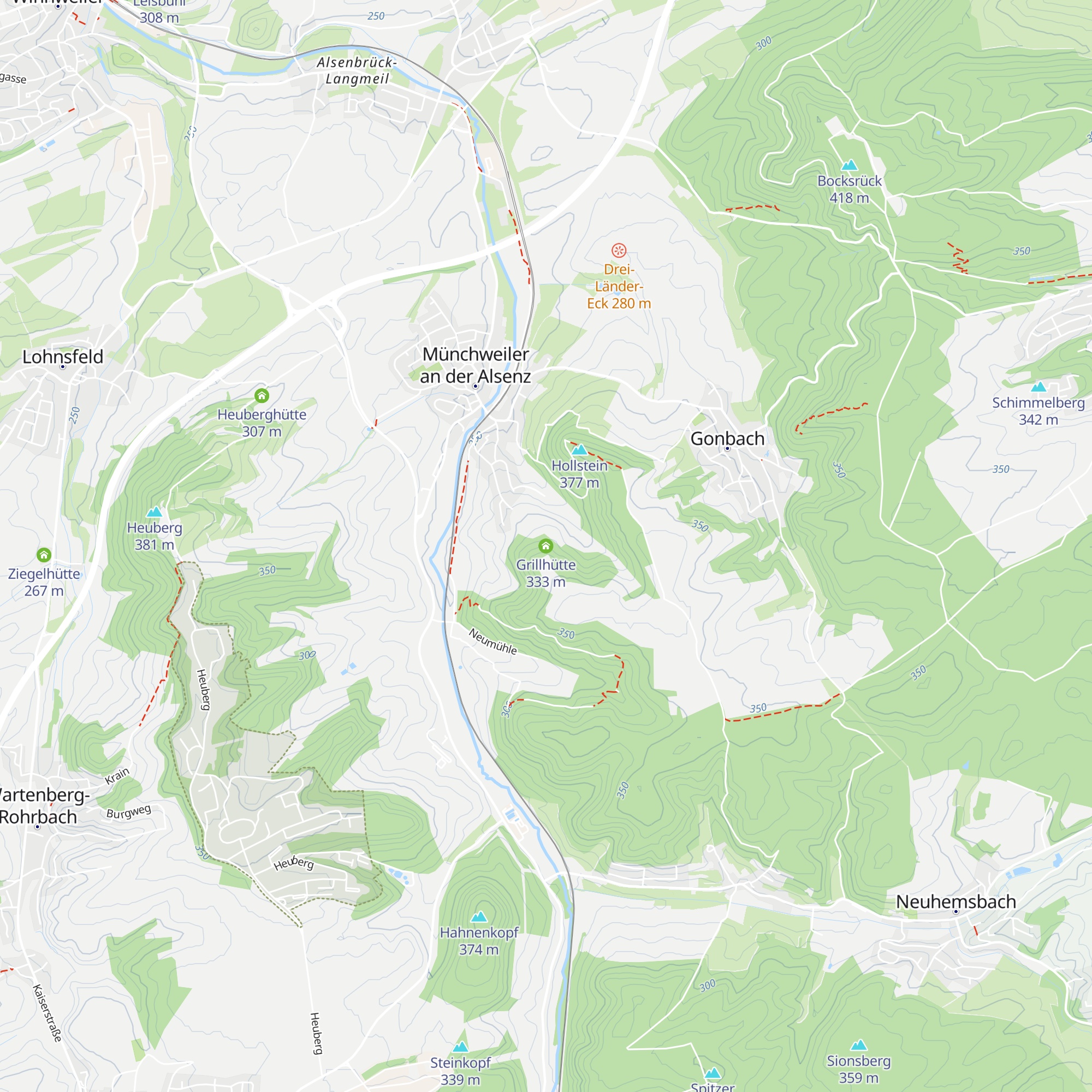 Grillhütte map